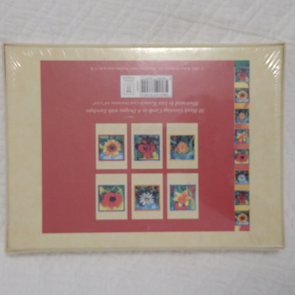 Robert Frederick floral blank stationary greeting cards - Picture 2 of 3